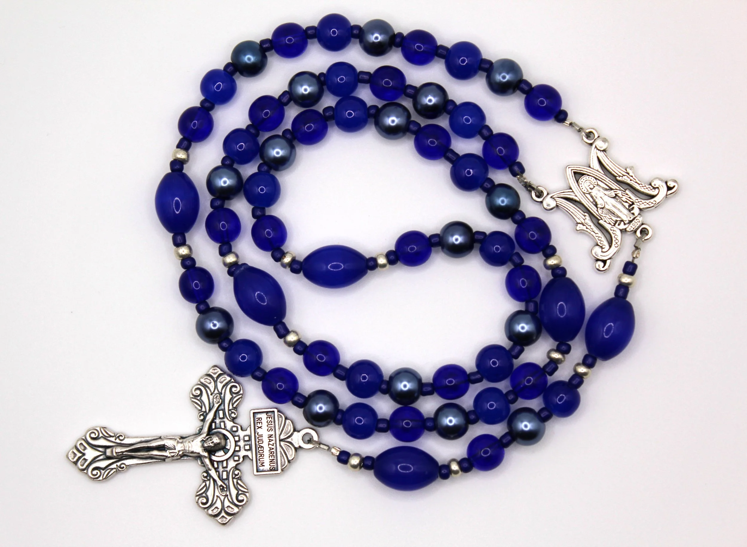 September- Sapphire — Maple & Hemlock Rosaries